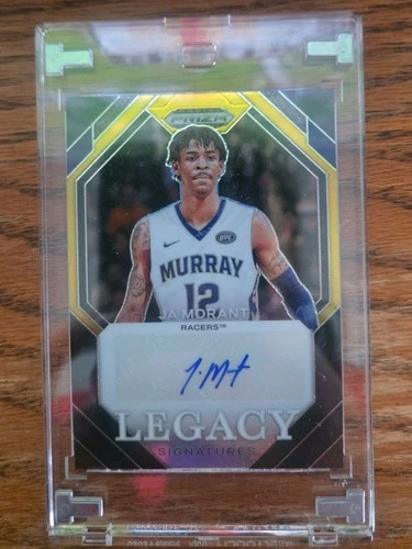 2024 Panini Prizm Draft Picks Ja Morant Legacy Signatures /5 Black Gold Prizm