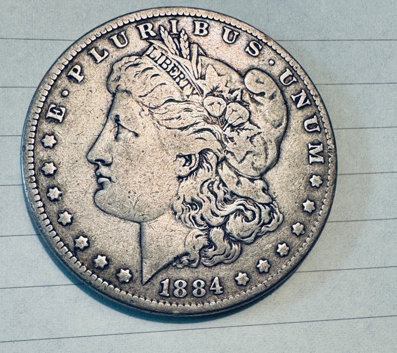 1884   Morgan Silver Dollar