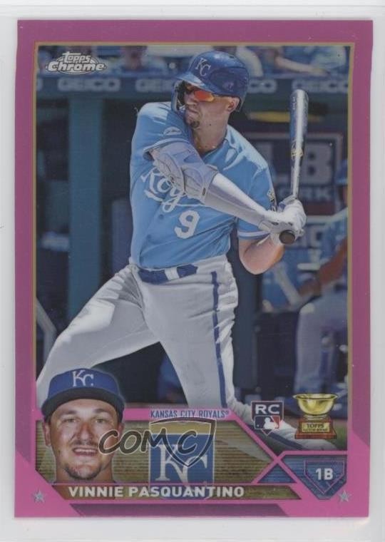 2023 Topps Chrome Pink Refractor Vinnie Pasquantino #119 2y0