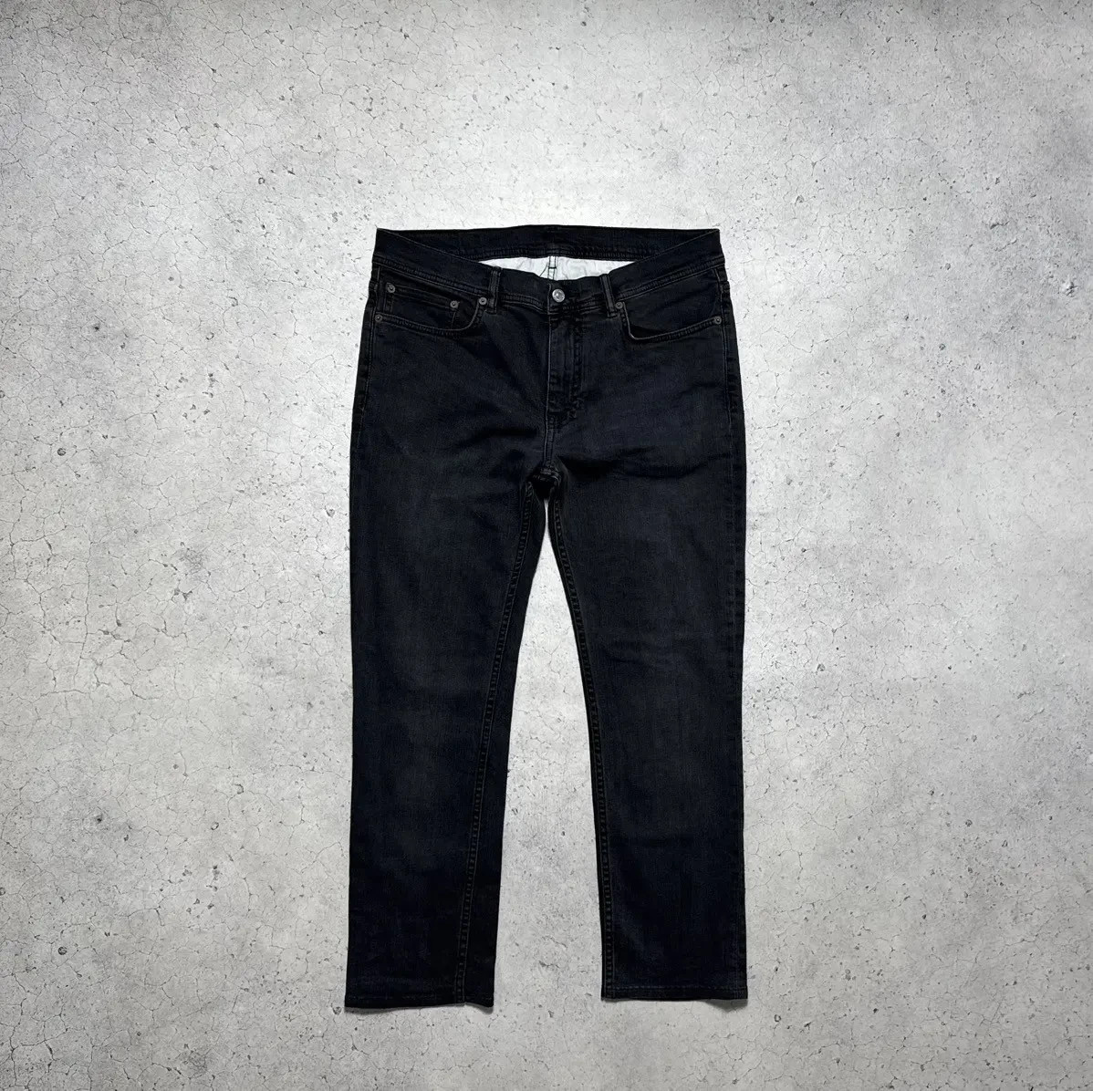 Acne Studios Denim Jeans Black 33x30 | eBay