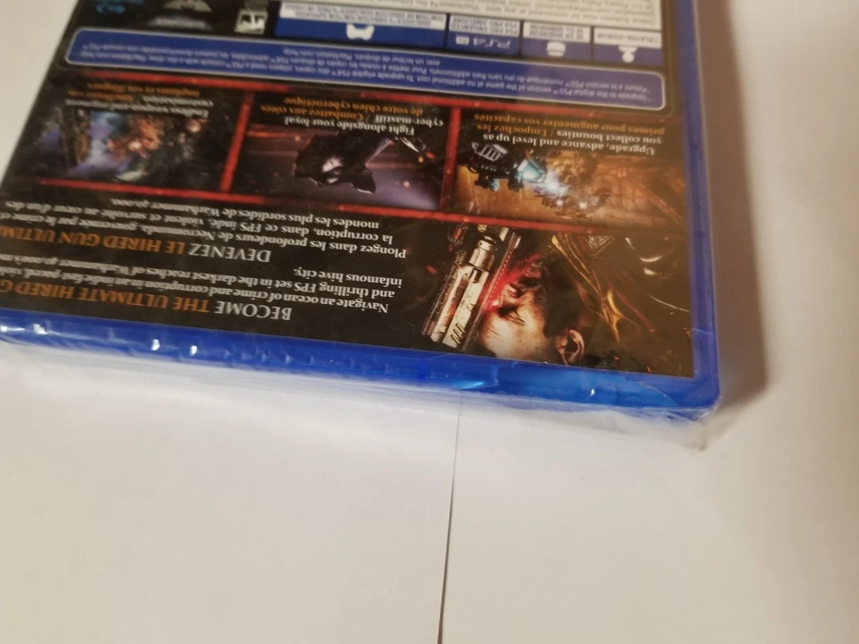 NECROMUNDA HIRED GUN PS4 Game PlayStation 4 new damage case - Image 3 of 4