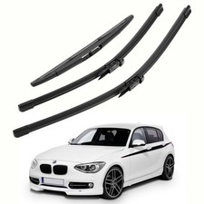 FOR BMW 1 SERIES F20 F21 12-17 FRONT REAR WINDSCREEN WIPER BLADE 22''+18''+12"