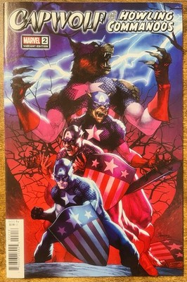 CAPWOLF AND THE HOWLING COMMANDERS 2 NM/NM+ ANACLETO VARIANT INCENTIVE 2024