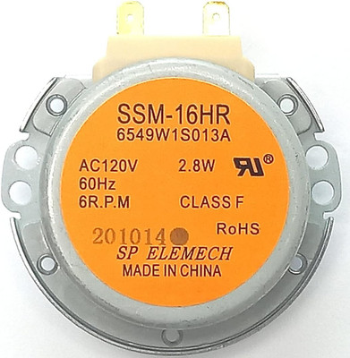 OEM Microwave Turntable Motor SSM-16HR 6549W1S013A for LG Kenmore SSM16HR