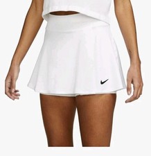 Nike Women's NikeCourt Dri-FIT Victory Flouncy Skirt Skort DH9552-100 LARGE