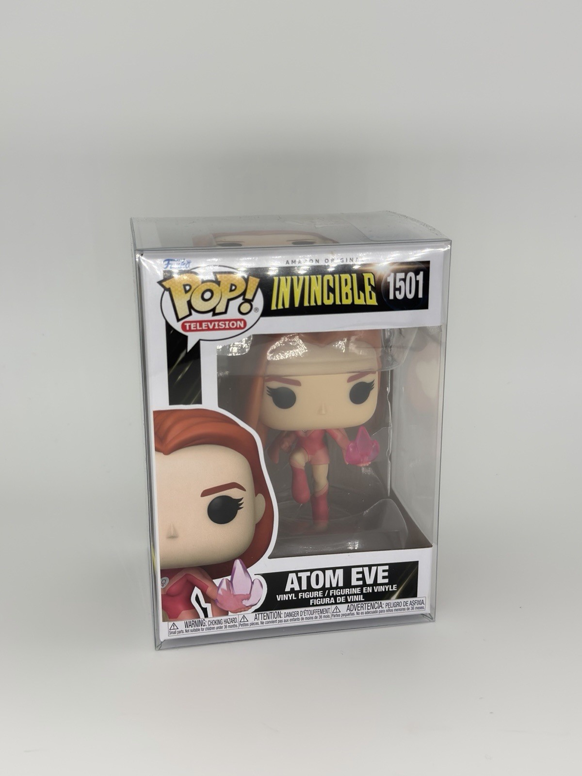 Funko Pop Atom Eve #1501 Invincible Vinyl Figure Television (w/ protector)