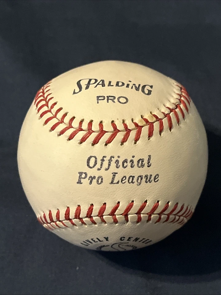 Lou Boudreau *FIRMADO* Spalding PRO Béisbol - Indios Medias Rojas Cachorros - Salón de la fama Foto 4 de 4