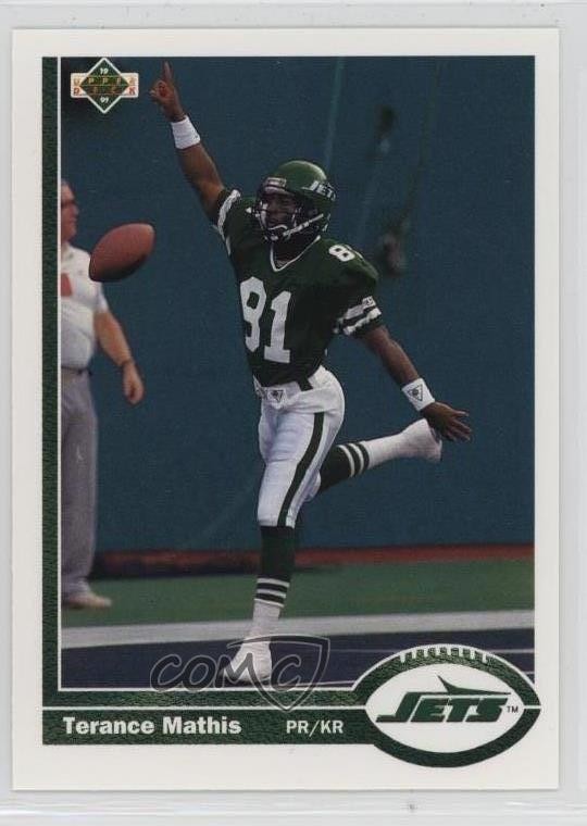 1991 Upper Deck Terance Mathis #188 17qs