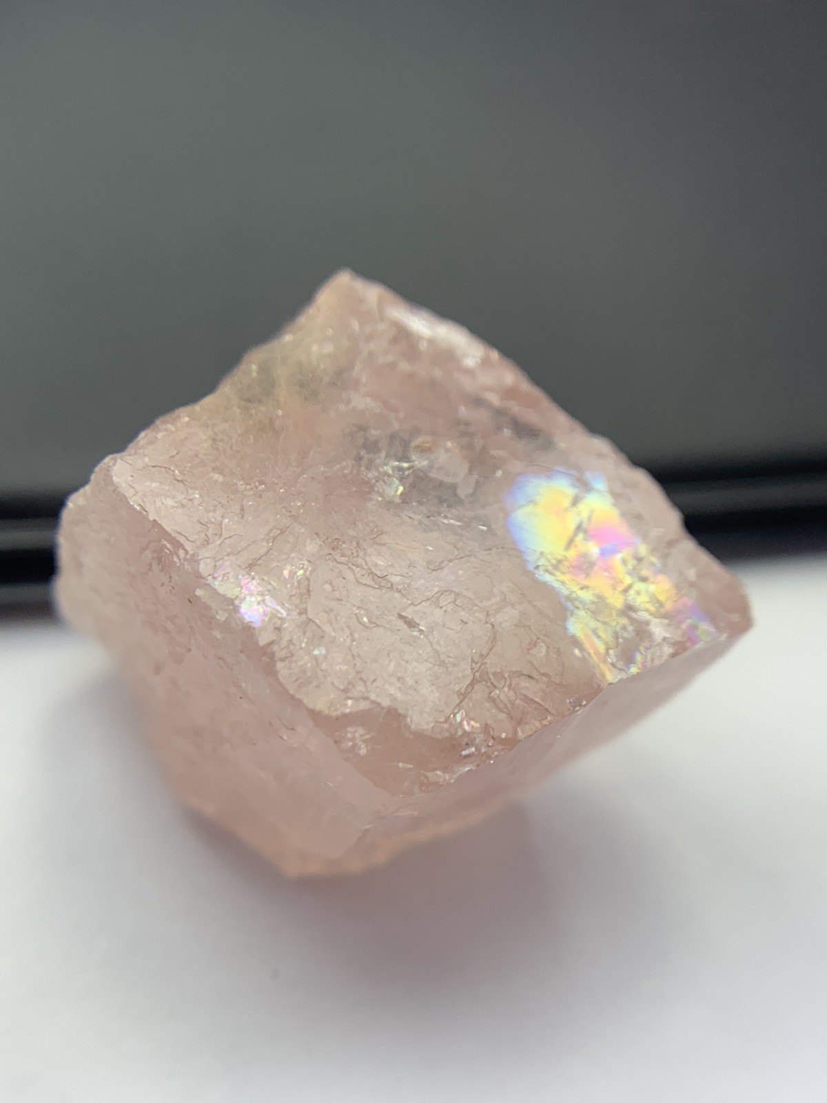 47 Carat Natural Crystal ￼Imperial pink Topaz From Katlang Pakistan