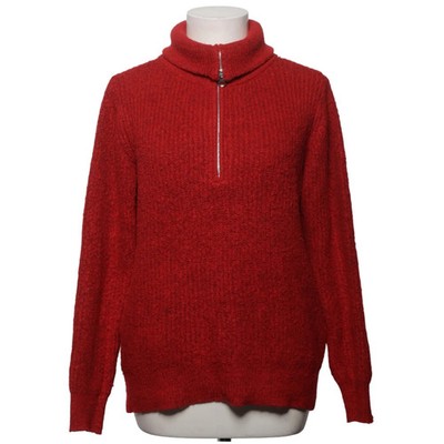 VILA, Rollkragenpullover, Größe: XS, Rot, Acryl/Elasthan/Polyester #KML