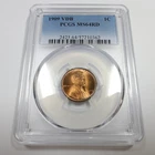1909 P VDB PCGS MS64 RD Red - Lincoln Wheat Penny Cent 1c US Coin #56842A
