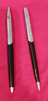Vintage,  Paper Mate Double Heart Capri Pen and pencil,  VG condition