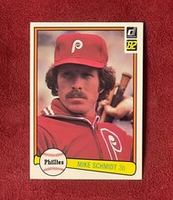 1982 Donruss - #294 Mike Schmidt Philadelphia Phillies