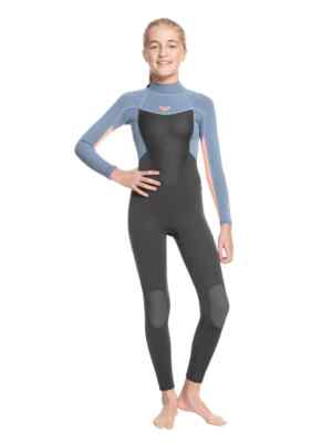 Roxy Mädchen Prologue 3/2 mm Neoprenanzug - Cloud schwarz pulverisiert grau sonlow - 2022
