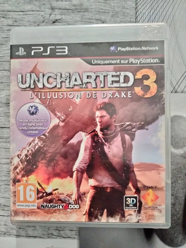 Jeu PS3,Uncharted 3 L'illusion de Drake  SONY 