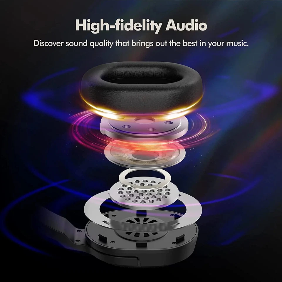 Auriculares inalámbricos Bluetooth con cancelación de ruido para camionero conductor de camión Foto 3 de 4