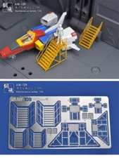 AW109 (1/144 & 1/100) Fiction Maintenance Ladder Metal Modeling Upgrade Kits