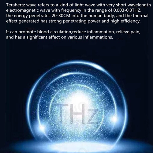 Pro 7.0 Miracle Terahertz Blower Tera Hertz Thz Wand Pain Therapy Optical Quart - Picture 9 of 26
