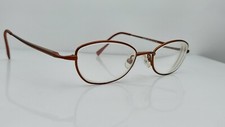 Vintage Jean LaFont Ironie Bronze Metal Oval Sunglasses FRAMES ONLY France