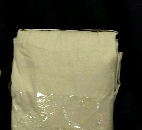 Ballard Designs Pleated Twill Panels Drapes Curtains w/ Valance SAND 54x108 - Picture 3 of 4