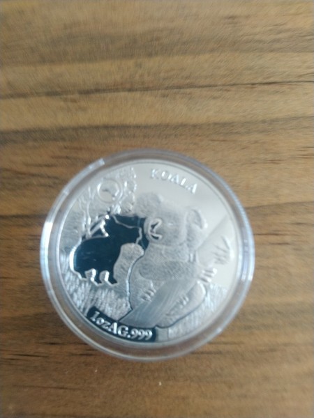 Moneda decorativa. KOALA