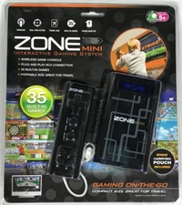 New ZONE Mini Interactive Gaming System 35 GAMES Wireless Game Console Travel