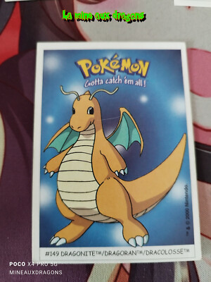 Pokemon Karte Nintendo Dunkin Boomer 149 Dracolosse Dragonite Dragoran card