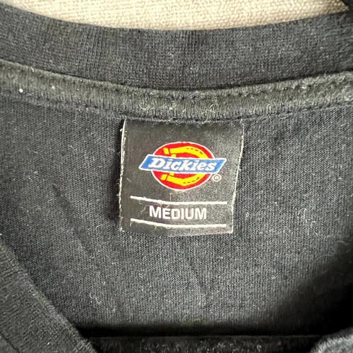 Dickies Men Medium Muscle Tank Top Black Graphic Print Crew Neck Regular Fit - Picture 6 of 12