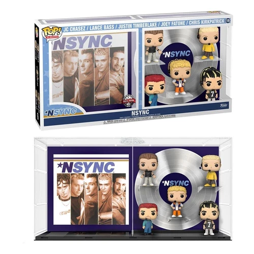 Funko Pop Albums 19 NSYNC: JC Chasez/ Lance Bass/Justin Timberlake/Joey Fatone/C