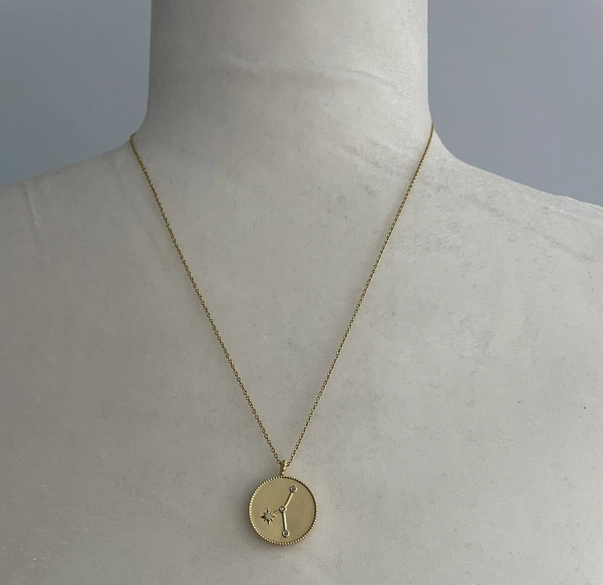 Gorjana Astrology Coin Necklace Cancer eBay