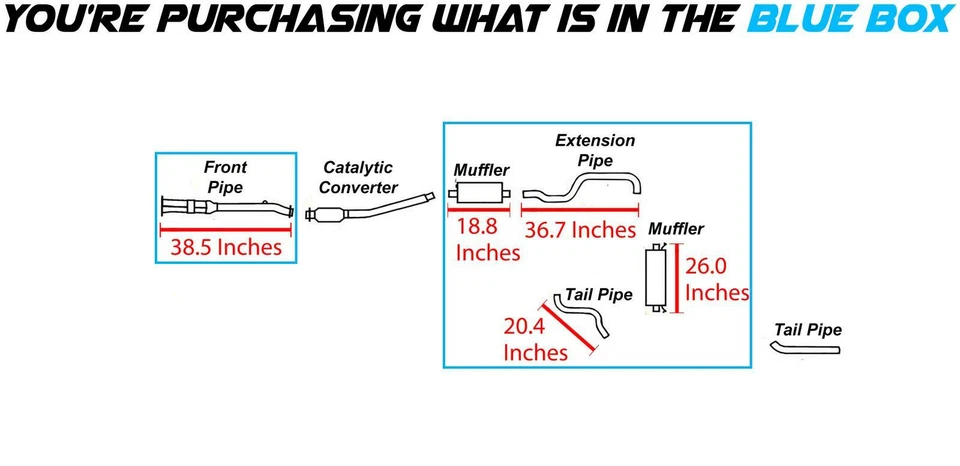 Резонатор передней трубы глушитель выхлопная система подходит: 1985-1993 Volvo 240 244 245 - Изображение 2 из 4
