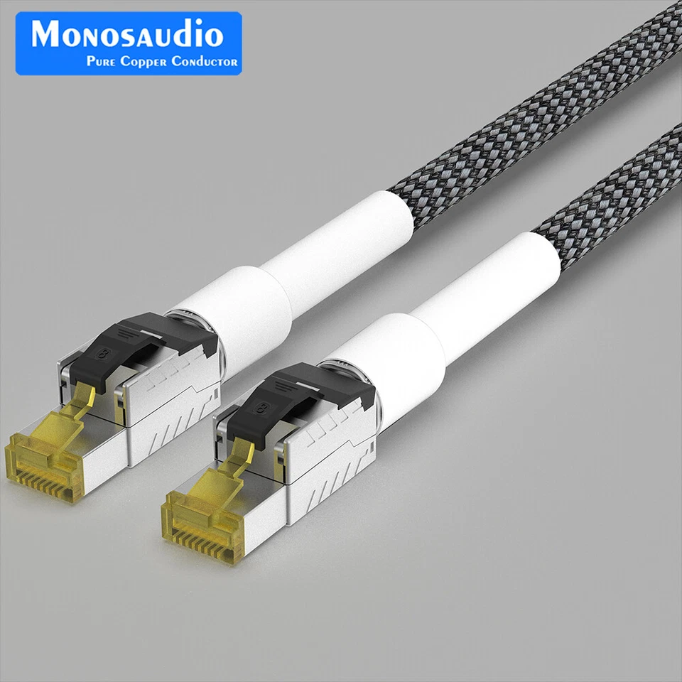OFC Copper Ethernet Cable Cat8 Speed Lan Cable CAT8 RJ45 Network Patch Cable - Image 3 of 4