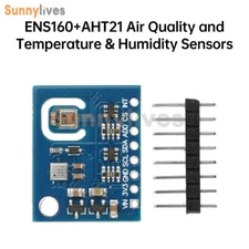 ENS160+AHT21 Carbon Dioxide TVOC Air Quality Temperature Humidity Sensor Module