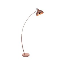 Floor Lamp  Arco LED Gold Shade Modern Lighting Rose Gold 153H x 25L x 80D cm
