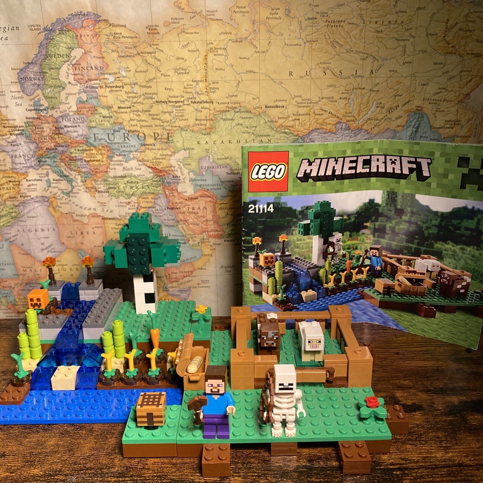 LEGO MINECRAFT The Farm (21114) 100% COMPLETE