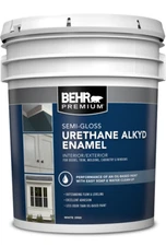 BEHR PREMIUM INT/EXT URETHANE ALKYD SEMI-GLOSS ENAMEL NO. 3930 5-GAL