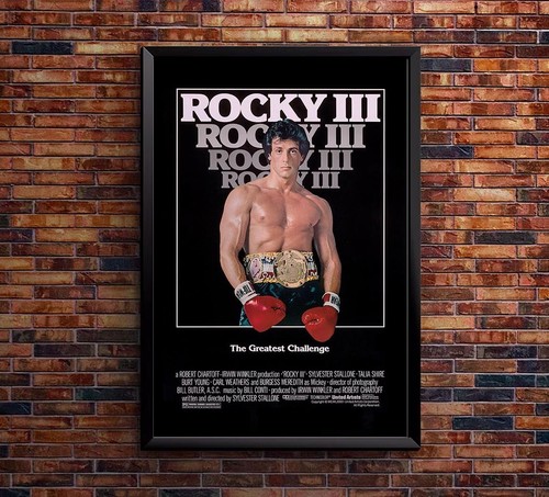 Rocky III 1982 - Classic Movie Poster - Picture 3 of 6