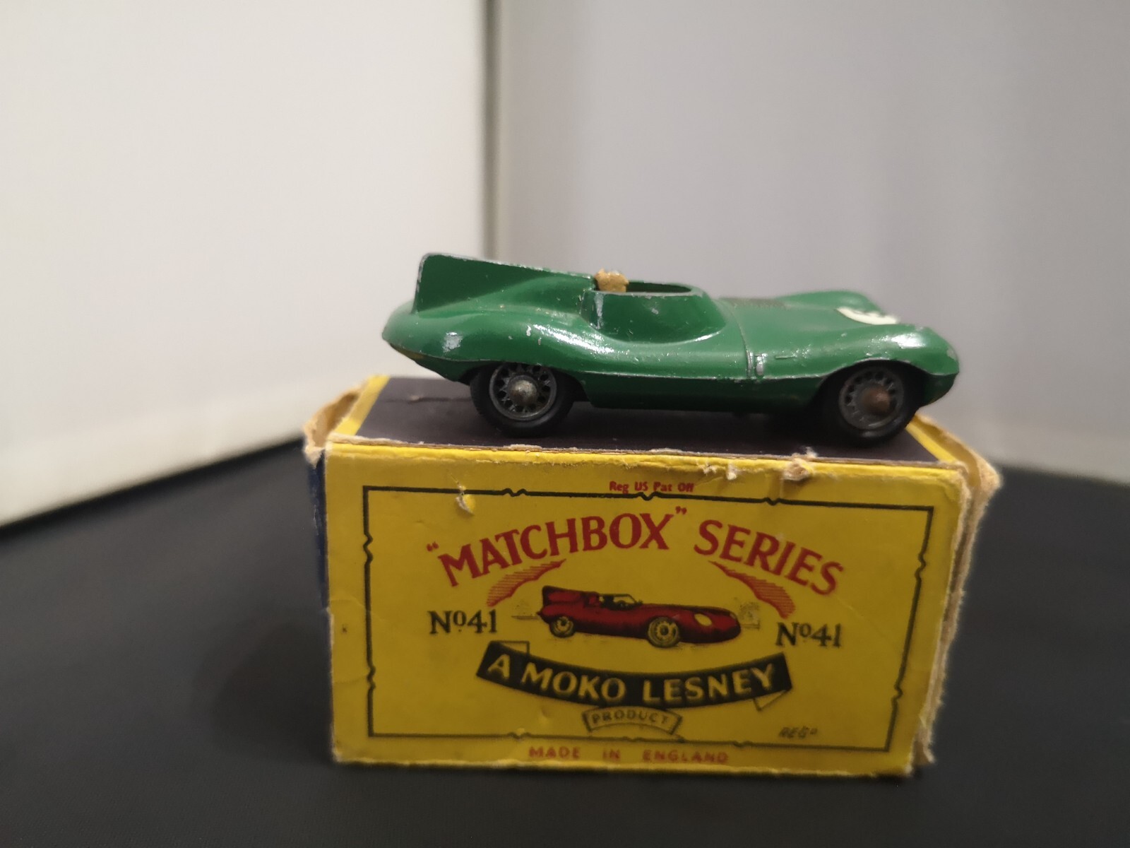 Matchbox 41b, Jaguar (D) Type - Free Price Guide & Review
