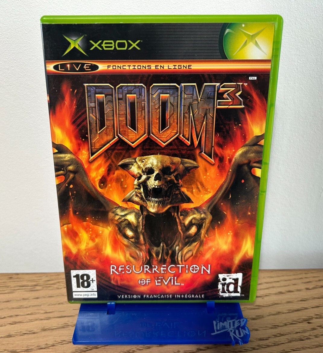 DOOM 3 RESURRECTION OF EVIL - Xbox 1 - PAL FR - Complet