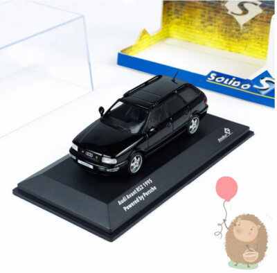 Solido 1/43 AUDI AVANT RS2 Alloy Diecast Model Car Hobby Collection Gifts Black
