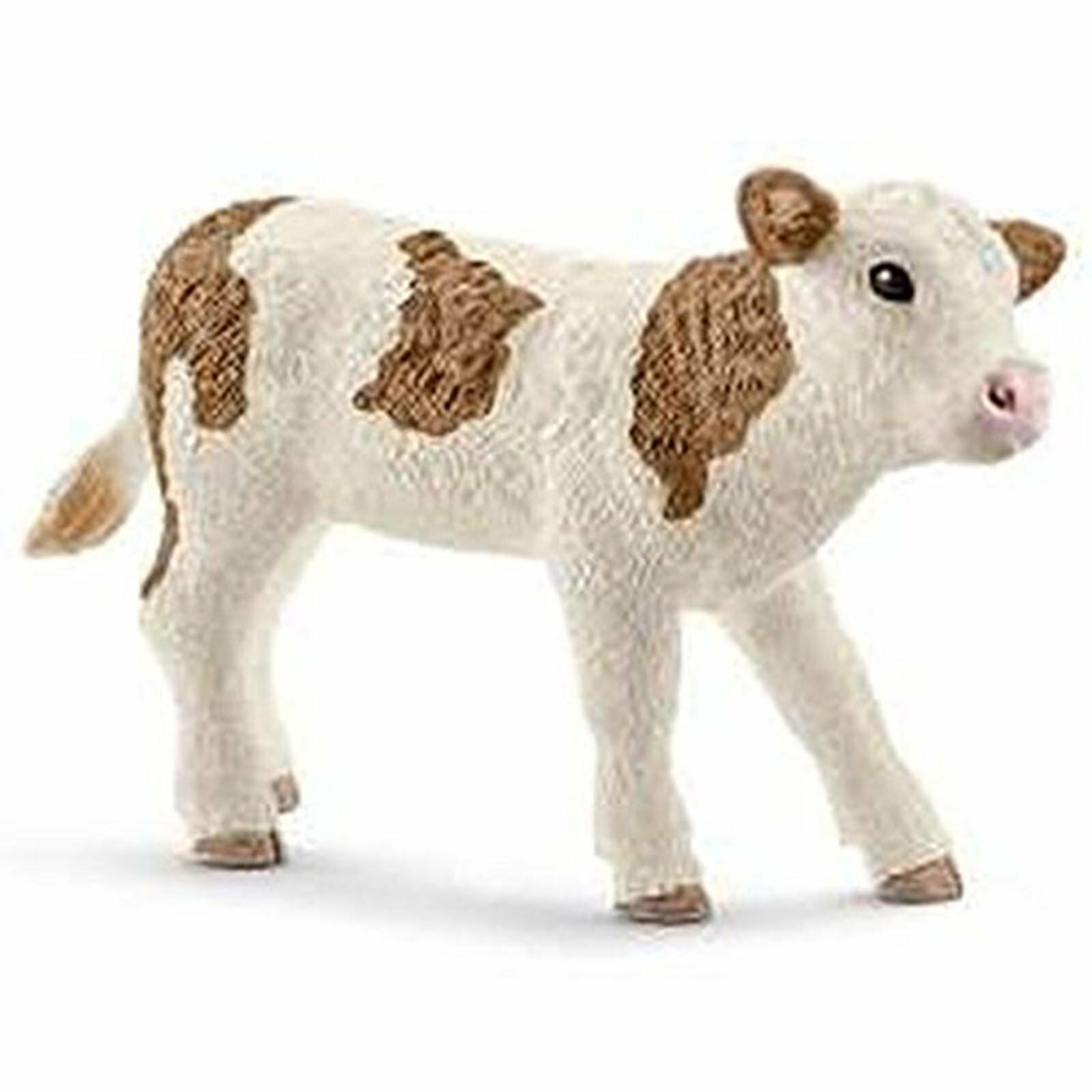 Фигурка теленка симментальской породы фирмы Schleich НОВАЯ В АССОРТИМЕНТЕ 2390₽