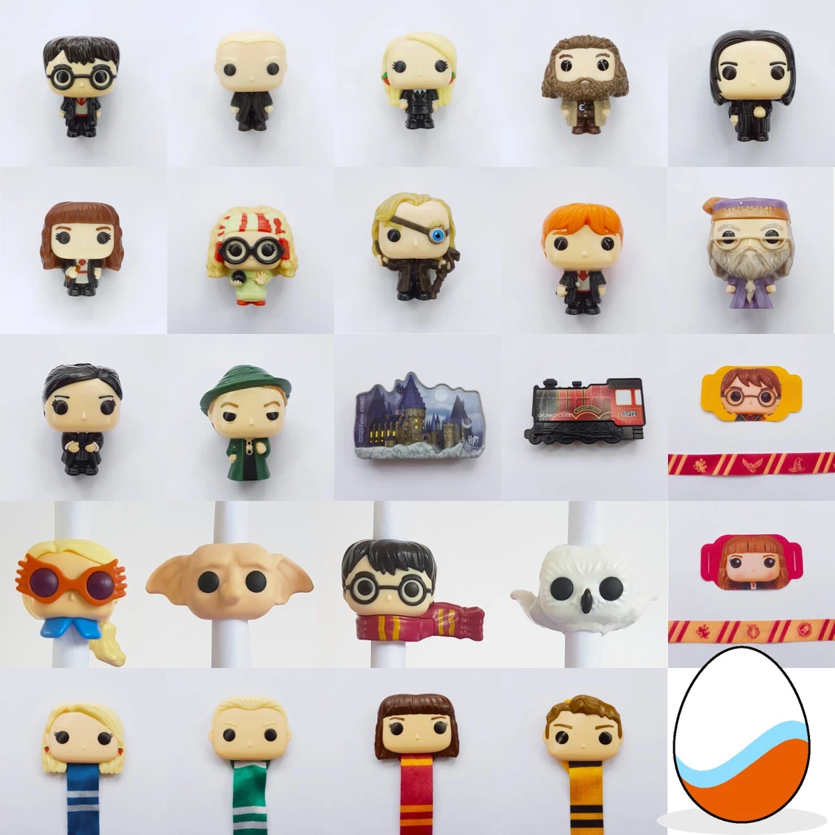 NEW KINDER JOY SET Funko Pop! Harry Potter 2023 complete set of 24 toys  (1.3)