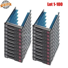 Lot HP GEN 9/GEN8 651314-001 Drive Caddy 3.5 LFF SAS HDD Tray 651320-001 3.009