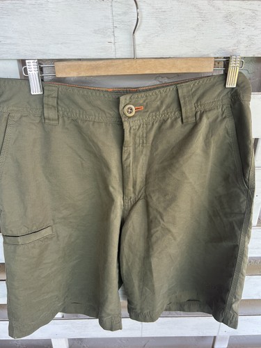 Orvis Mens Shorts 32 Fly Fishing Performance Khaki Olive Green Hiking 9” - Picture 3 of 15