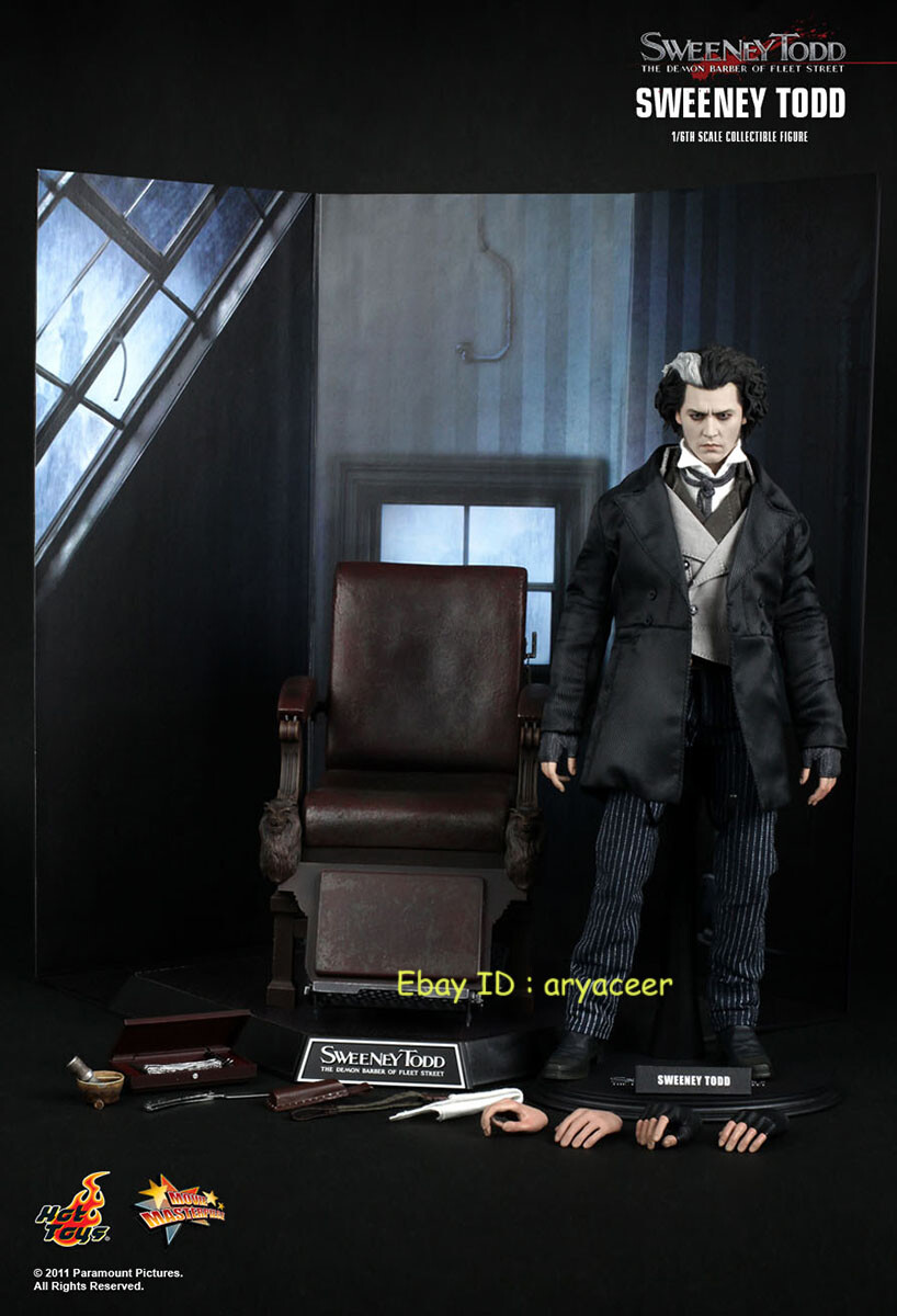 Hot Toys MMS149 The Demon Barber of Fleet Street Sweeney Todd 1/6