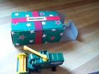 MATCHBOX GREEN HARVESTER MODEL 379a CHRISTMAS BOXED 1570 EA stamped on bottom  — photo 3