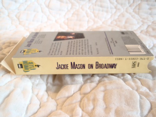 JACKIE MASON ON BROADWAY VHS COMEDY LIVE IN CONCERT THE WORLD ACCORDING TO ME - Picture 7 of 9