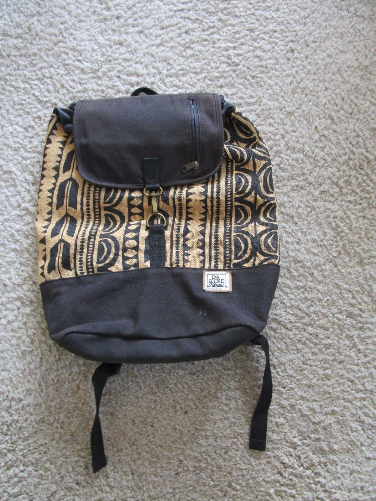 DAKINE HAWAII Large 24L Backpack Black/Beige Linen 19… Gem