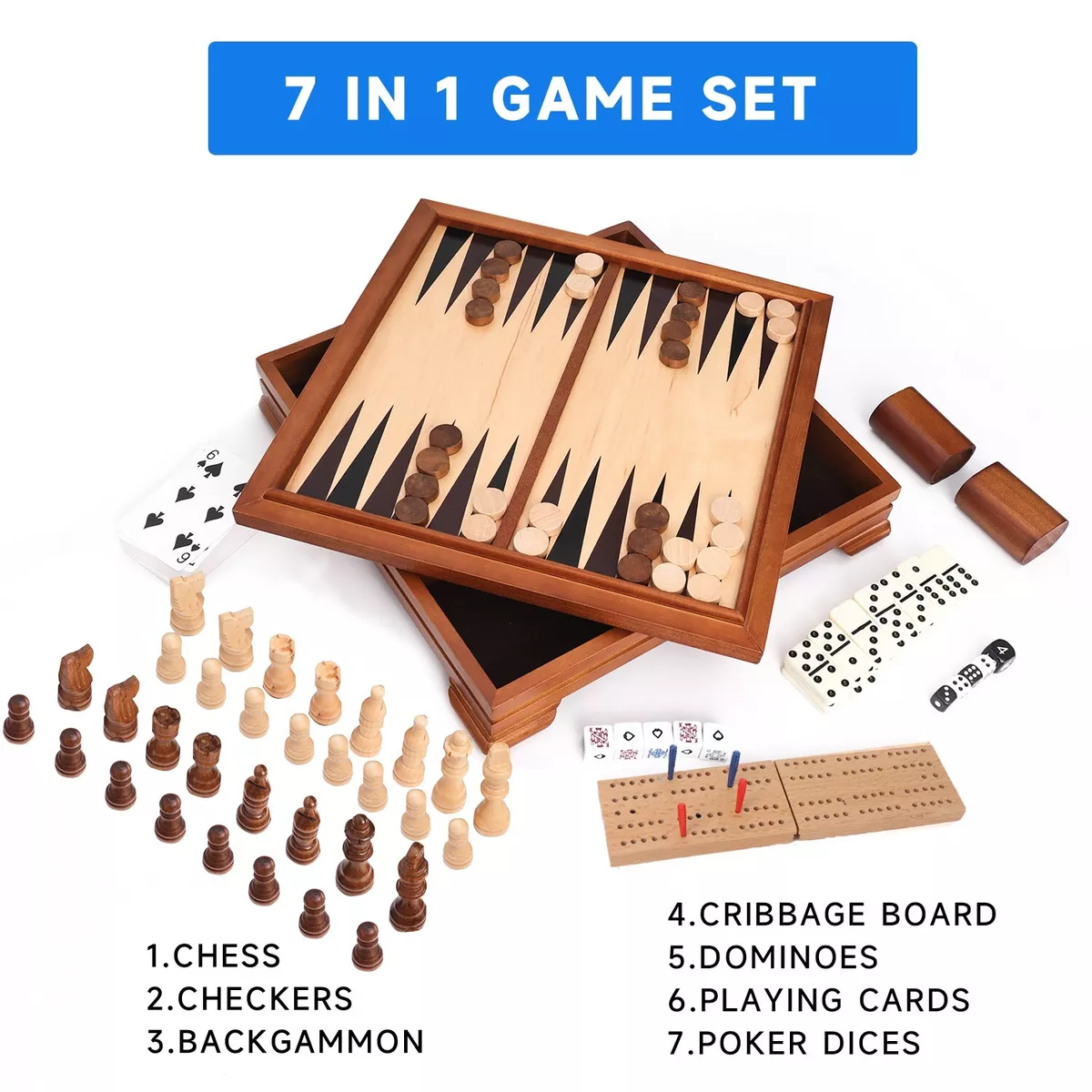 GSE Games & Sports Expert 2 Player Wood Chess