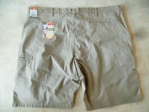 wrangler flat front shorts